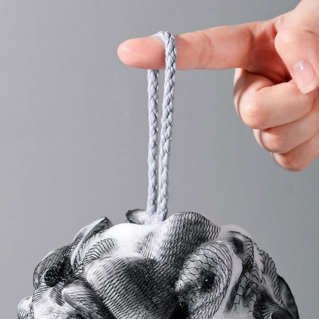 Ręcznik złuszczający Gąbka do kąpieli Prysznic Loofah Balls 66 g/szt. Siatkowa pufa Piłka pod prysznic Miękki peeling do ciała złuszczający do głębokiego czyszczenia, pełne oczyszczanie r