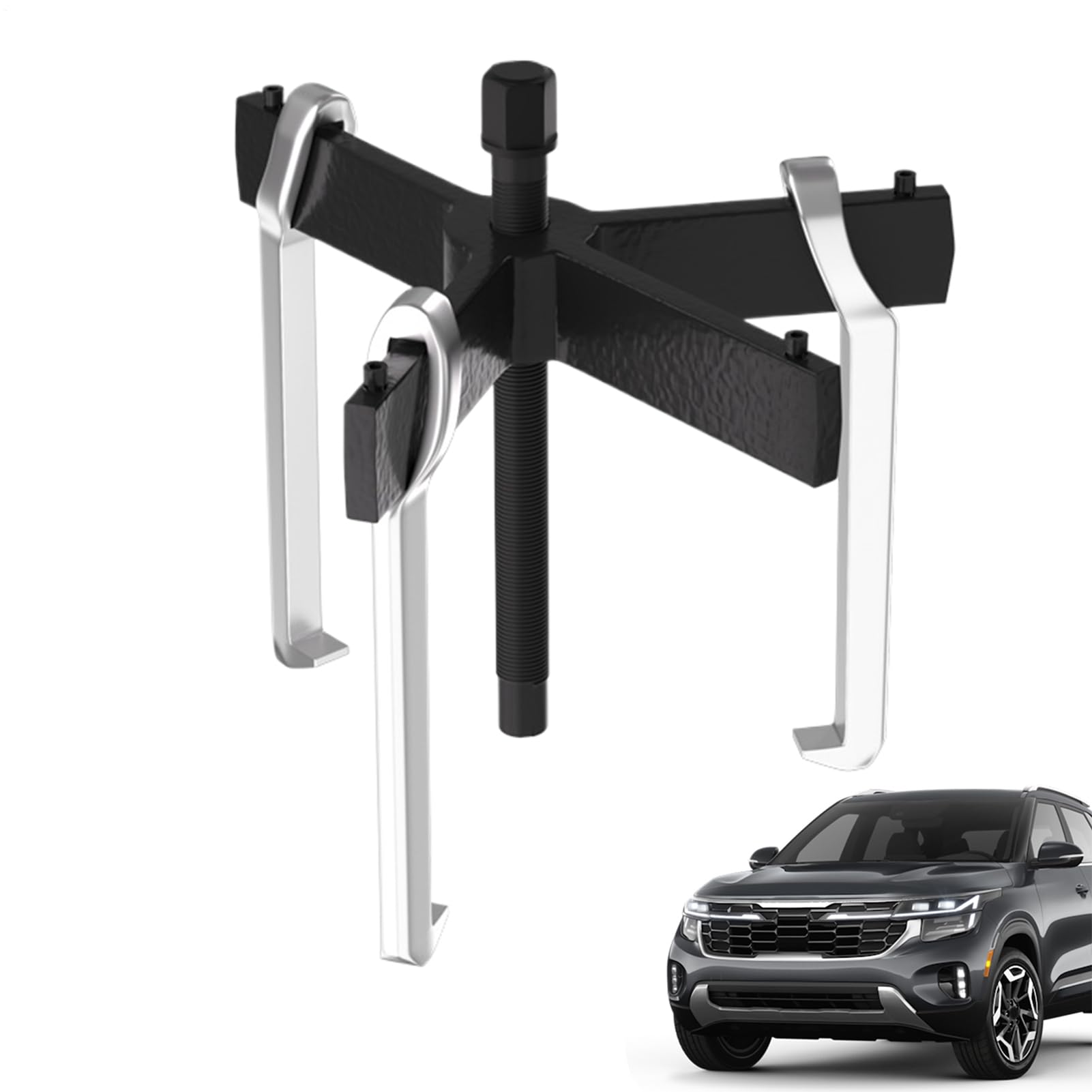 Estrattore a 3 Griffe 10/15/20 cm Utensili Riparazione Multifunzionali Ad | Estrattore Tamburo Freno Per Ruota Freno Rotore Frizione Accidentali ATV Moto Barca Garage Domestico