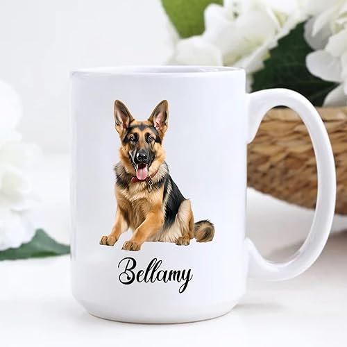 Miniatura 124 de Taza de cerámica personalizada para perros Chow Chow Chow, taza de café con nombre personalizado Chow Chow, regalos para los amantes de los perros