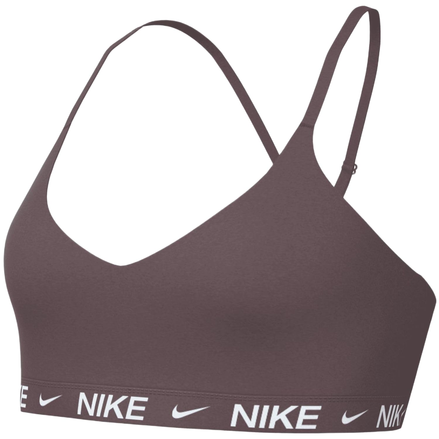 Nike Womens Training Padded Adjustable Sports Bra, Tattoo/Tattoo/White, Size Xs, Women