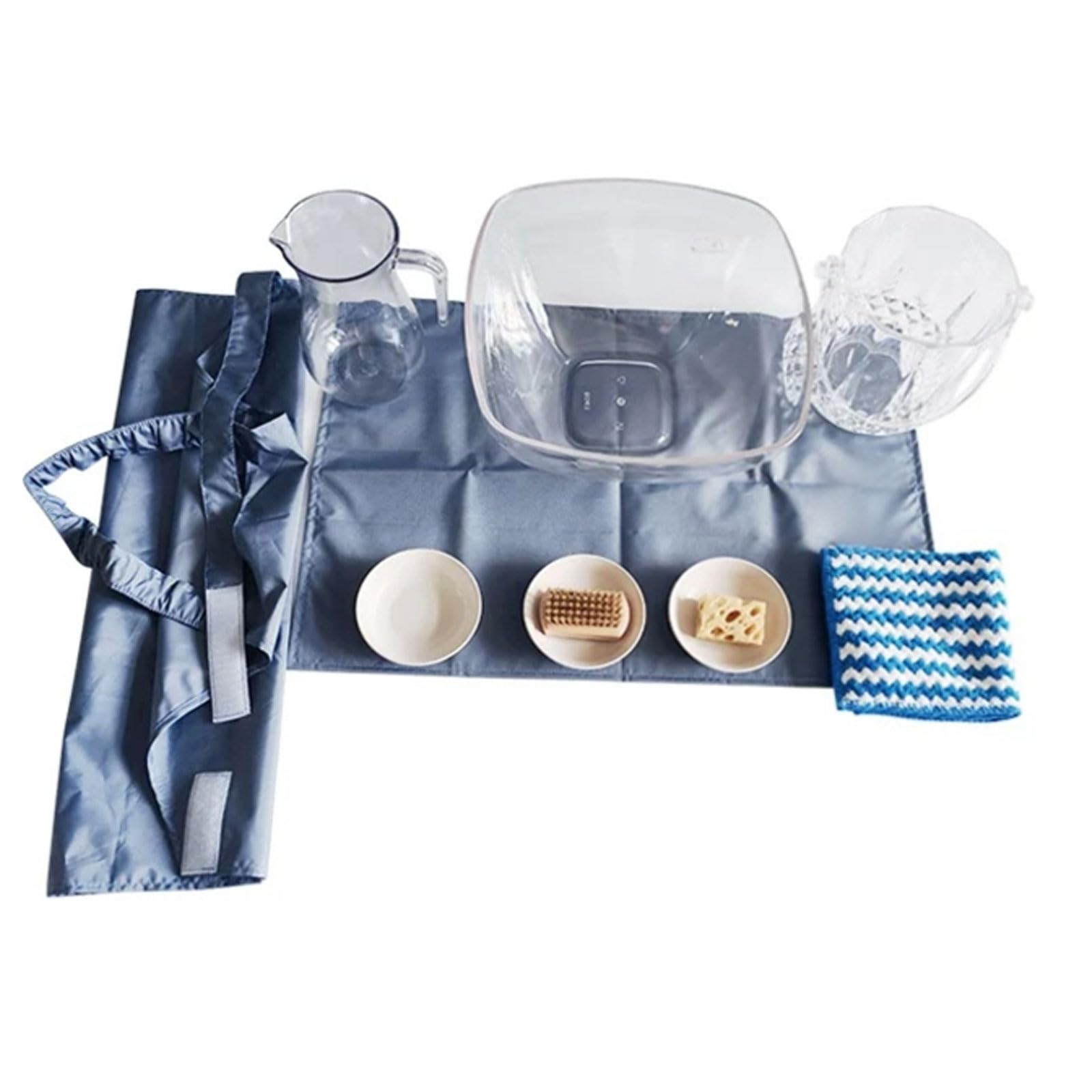 ttnmrc Montessori IC & CASA Washing Practical Life Kit