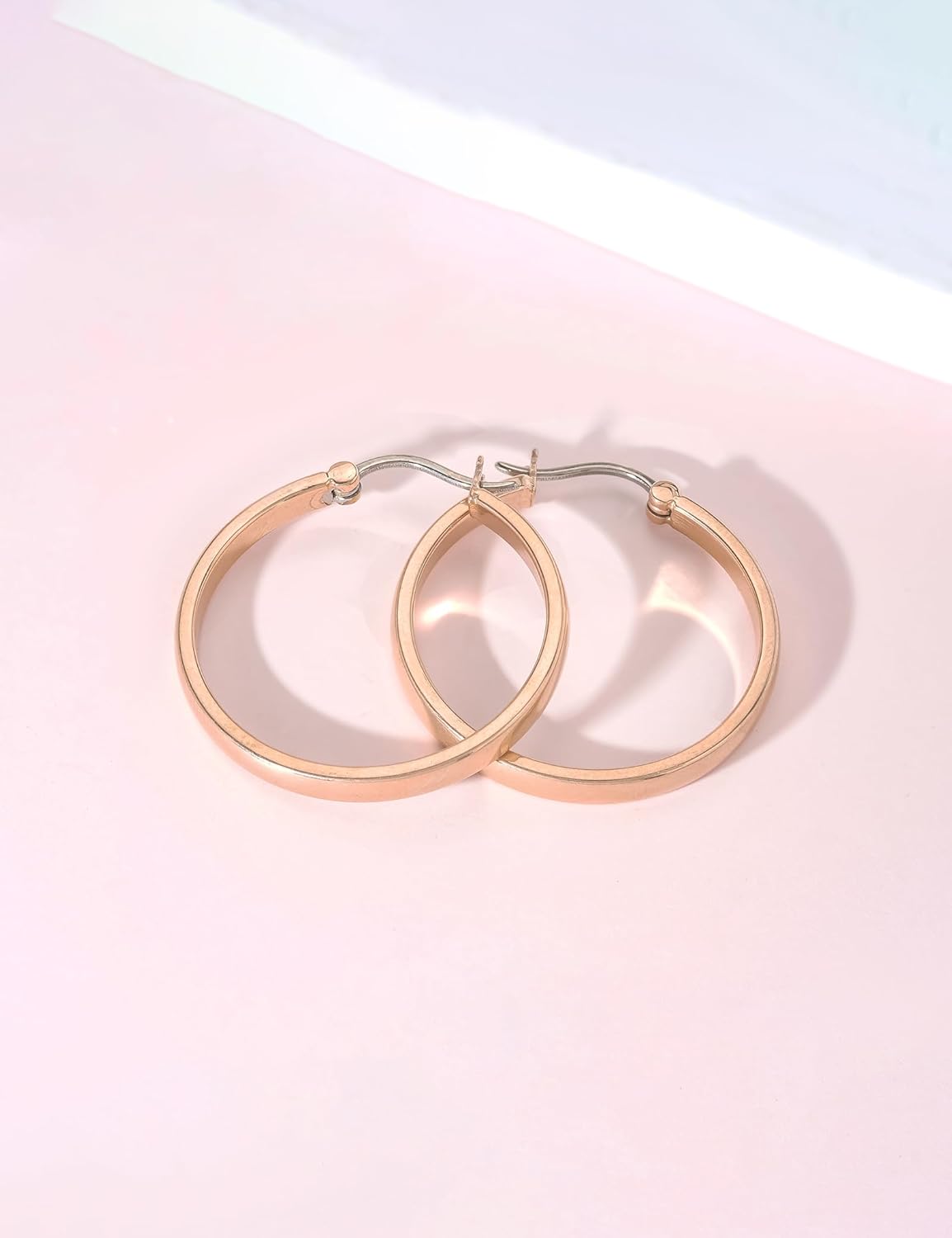 Limerencia G23 Pure Titanium Hypoallergenic Hoop Earrings for Women Sensitive Ears - Image 7
