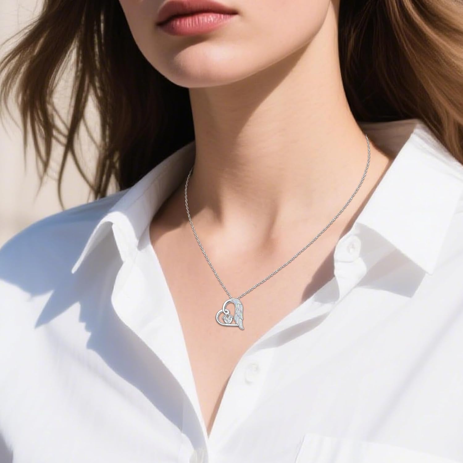 Miscarriage Necklace Gifts for Mothers 925 Sterling Silver Mommy of An Angel Pendant Memorial Jewelry Loss of Pregnancy Sympathy Gifts for Women - Image 5