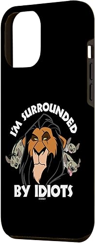 Miniatura 2 de Funda para iPhone 13 Pro Max Disney The Lion King Scar I'm Surrounded By Idiots