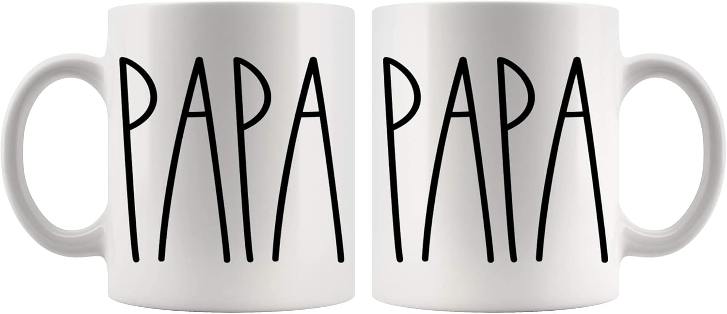 Papa Mug Gifts for Christmas, Birthday, Father's Day - Family Coffee Cup, Best Papa Ever 11oz - Image 3