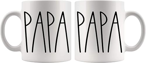 Miniatura 3 de Taza de café para Navidad, regalo de cumpleaños, taza de café del día del padre, taza de café familiar para cumpleaños, taza de café Best Papa Ever,