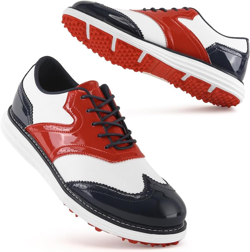 Men Golf Shoes Professional 9 Spikes Comfortable Outdoor Golf Training Sport Sneakers for Men