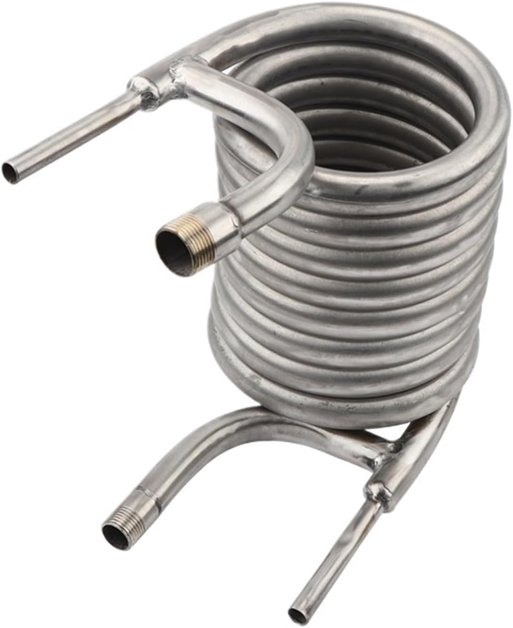 Stainless Steel Counterflow Wort Chiller, Heat Exhanger Cooling Coil Brewing Equipment For Beer Homebrew