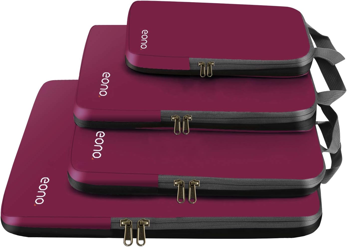 3/4/6 Set Compression Packing Cubes, Luggage Organiser Set, Travel Cubes, Extensible Organizer Bags for Travel Suitcase Organization