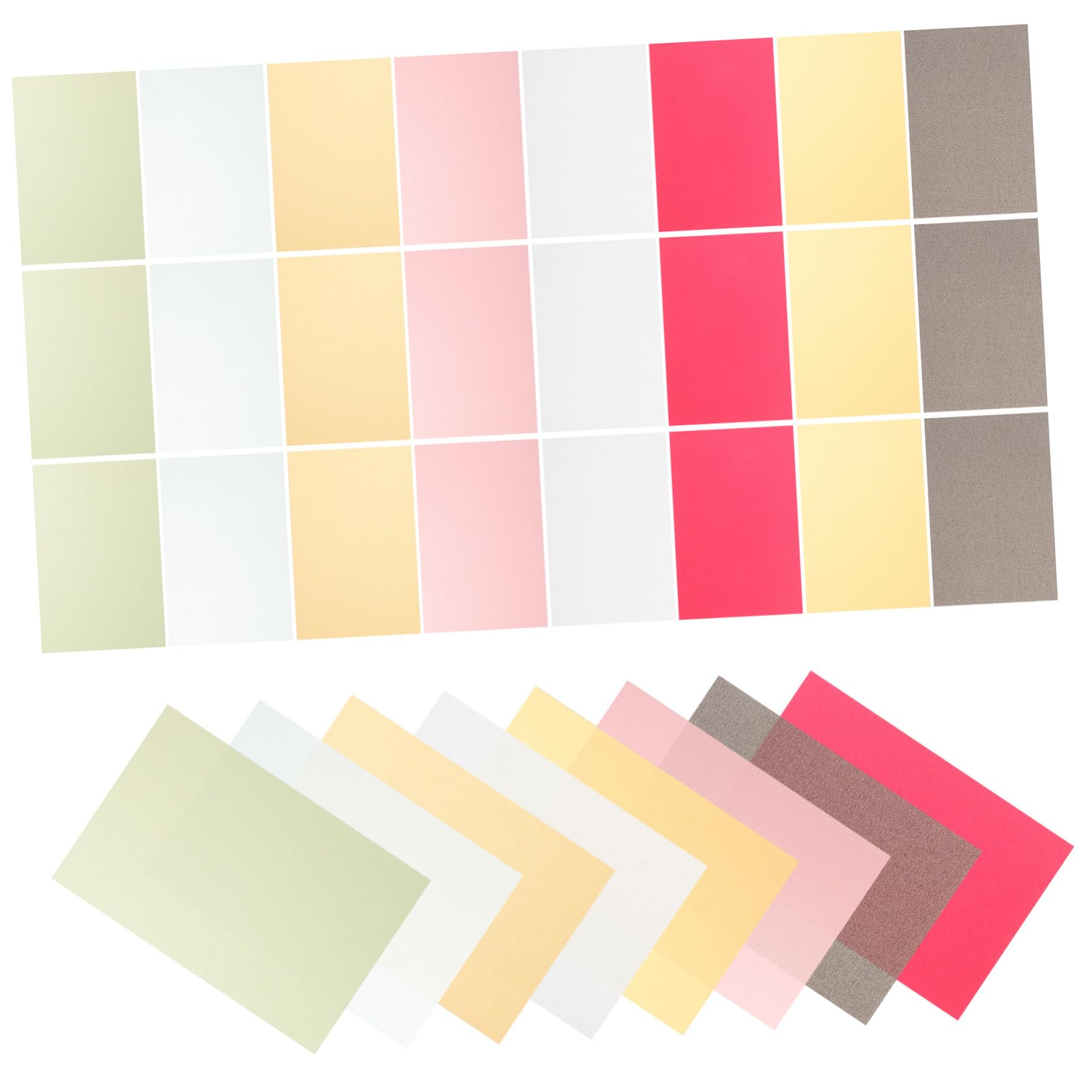 250piezas Papel De Transferencia Multifuncional Para Dibujo y Copia Papel De Calco De Para Manualidades y Estampado