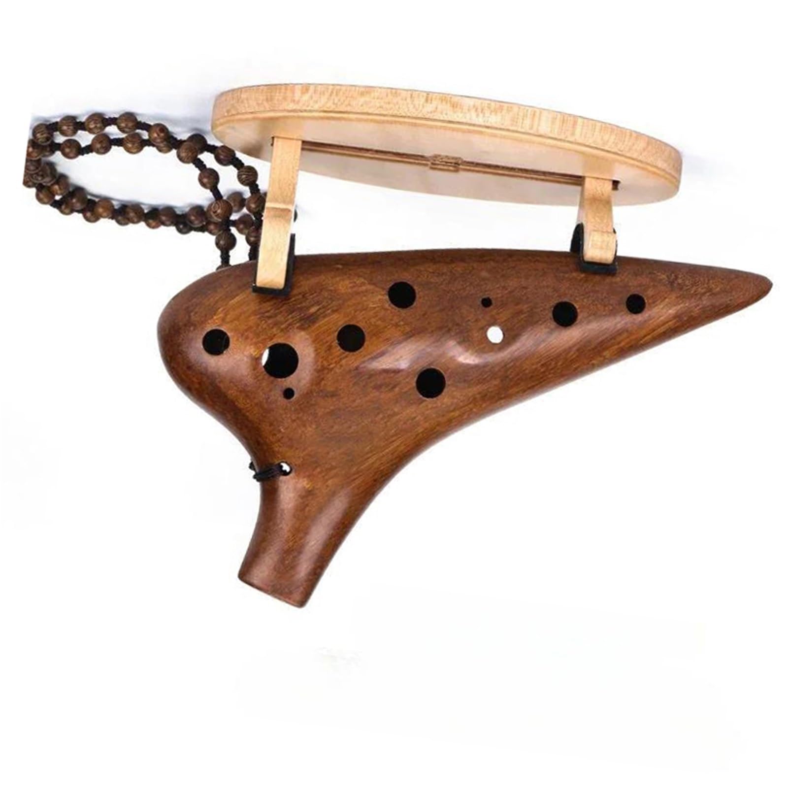Ocarina Ocarina de cerámica duradera de 12 agujeros.