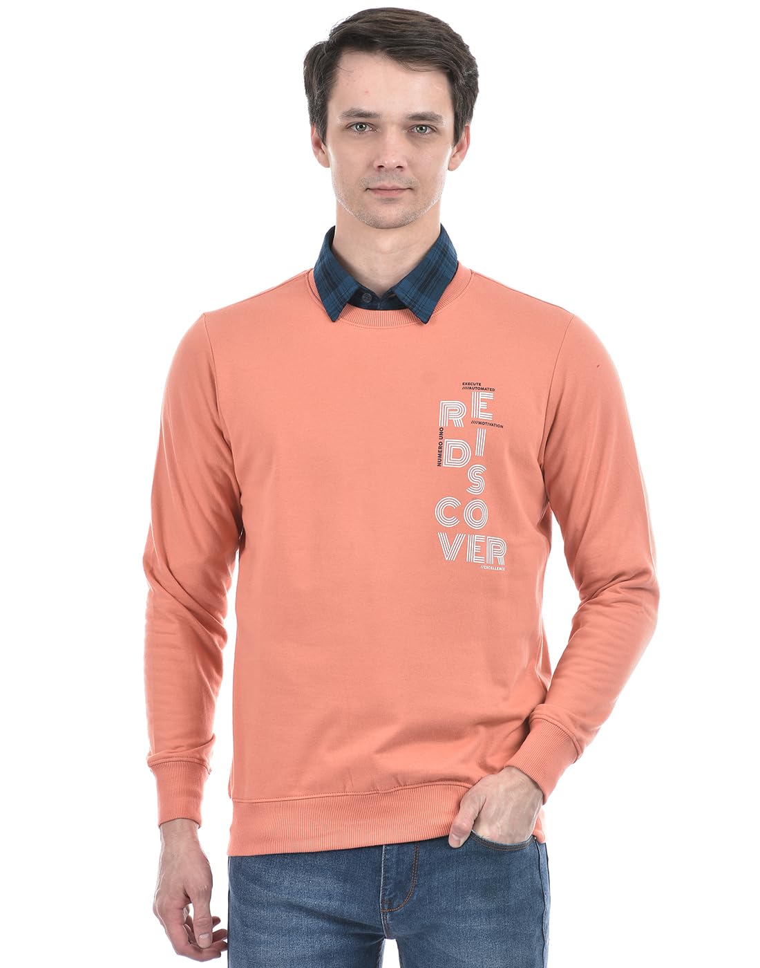 numero uno Men's Exploration Echo Crewneck Sweatshirt-picture-41
