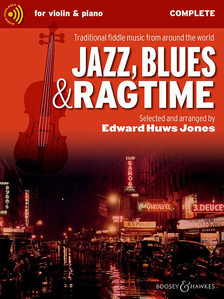Jazz, Blues and Ragtime: Traditional Fiddle Music from Around the World (Fiddler Collection)