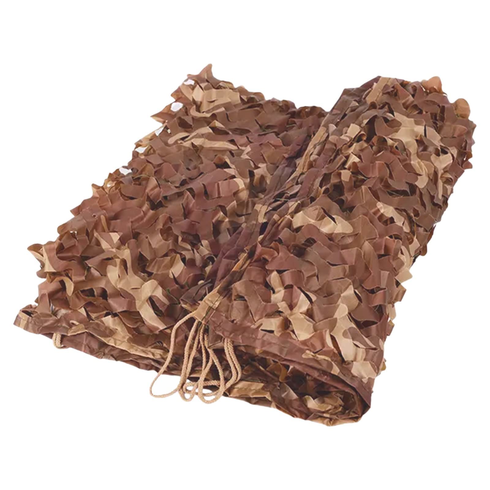 Oudini 2*8M/6.6*26.2Ft Military Camo Netting, Desert Camouflanet, Outdoore Netting, For Hunting Blinds Camping Party/2 * 8M/6.6 * 26.2Ft
