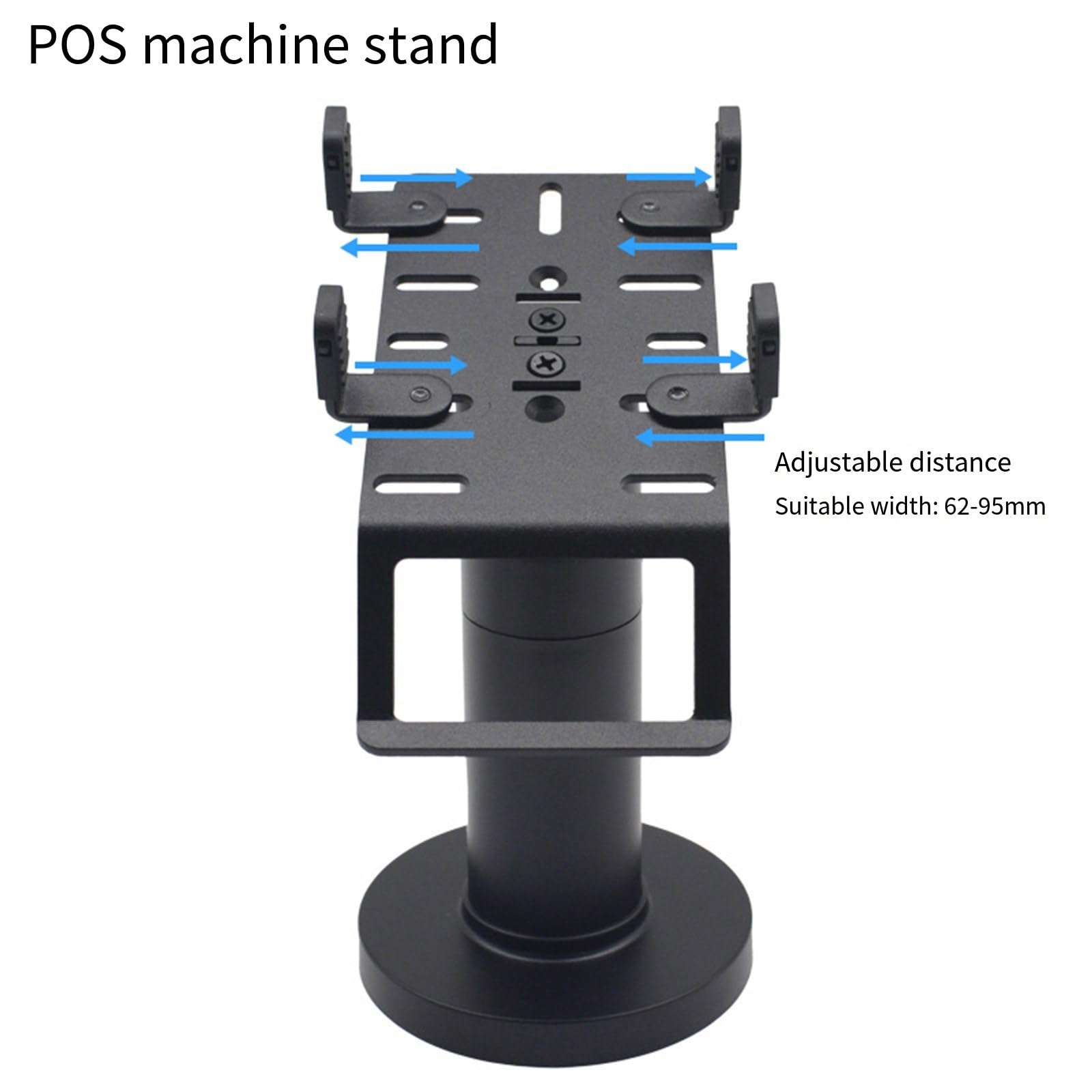 Supporto da scrivania Supporto per macchina POS Pad antiscivolo Supporto per display per macchine POS Supporto per terminali per carte di credito
