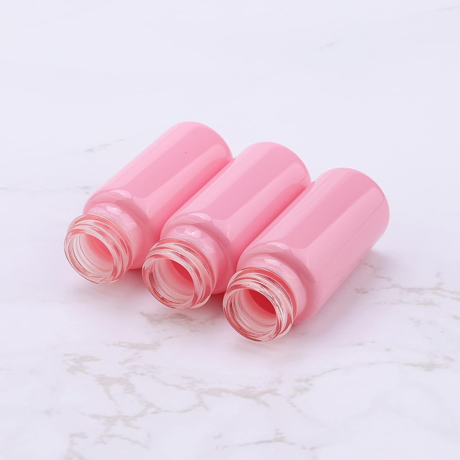 Ellbest 20pcs Glass Spray Bottle 10ml Sample Pump Vial Refillable Mist Spray Perfume Cosmetic Sprayer(Pink10ml/0.33oz) image 3