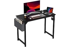 DUMOS Small Computer Desk: Optimize Your Workspace with Modern Simplicity