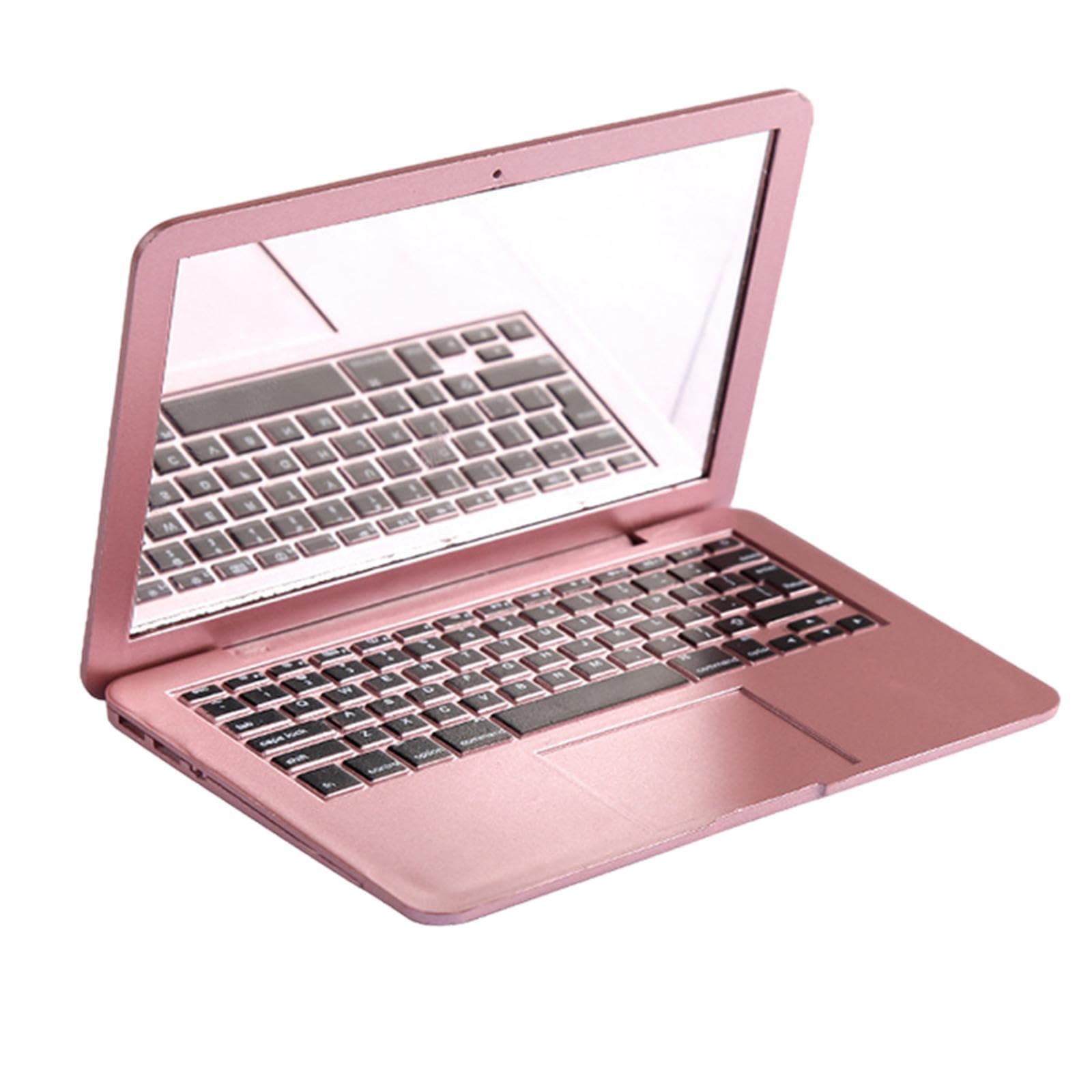 Makeup Mirror Mini Mirror Folding Mini Laptop Mirror for Handbag Women Girls Pink-image-46