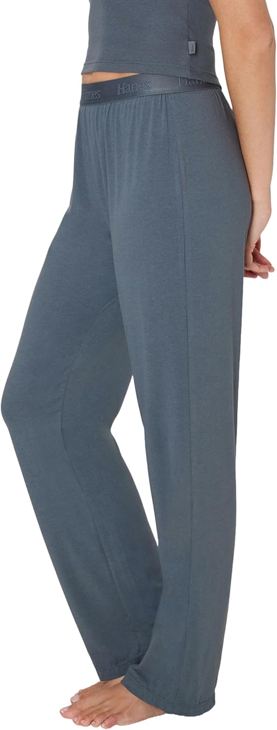 Hanes Womens Lounge Pants, Originals Supersoft Comfywear Sleep Pants, Loungewear for Women, 30" - Image 3