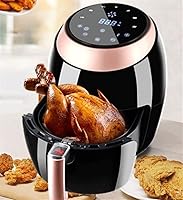 Vista 2 de Freidora de aire, freidora de aire digital de 5.8 cuartos de galón, freidora eléctrica de aire caliente sin aceite, 7 ajustes preestablecidos
