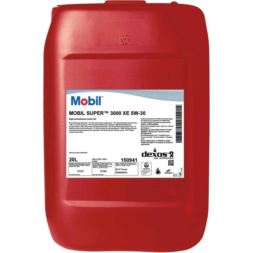 Mobil Super 3000 XE 5W-30, 20L