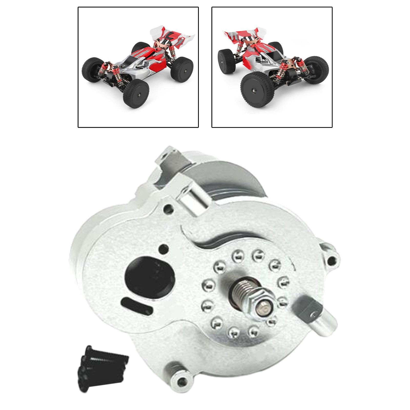 kowaku 1/12 Gearbox Transmission Upgrade Parts Easy to Install for MN128 MN86S RC Car Trucks DIY Accs, Argent
