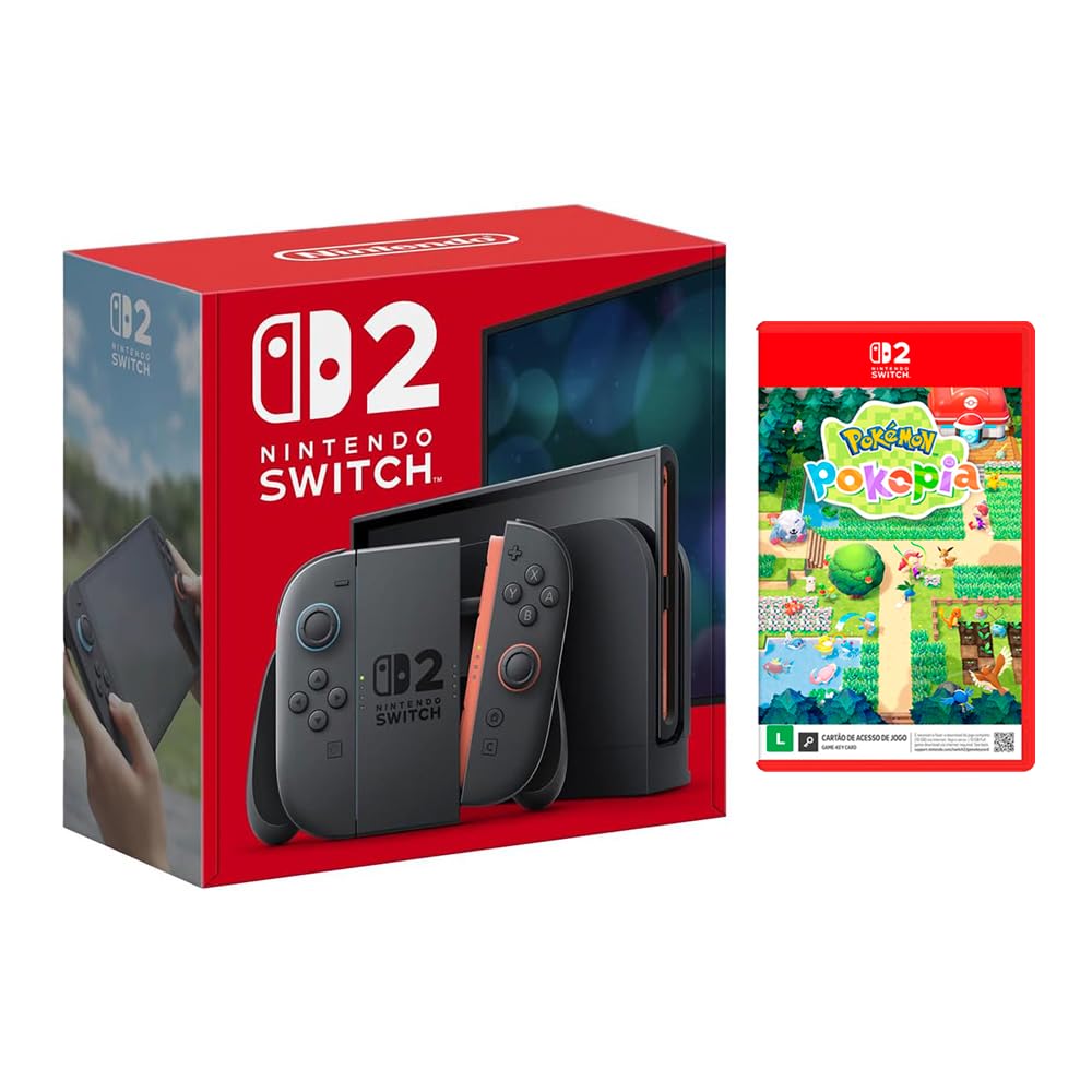 Console Nintendo Switch 2 + Jogo Pokémon Pokopia