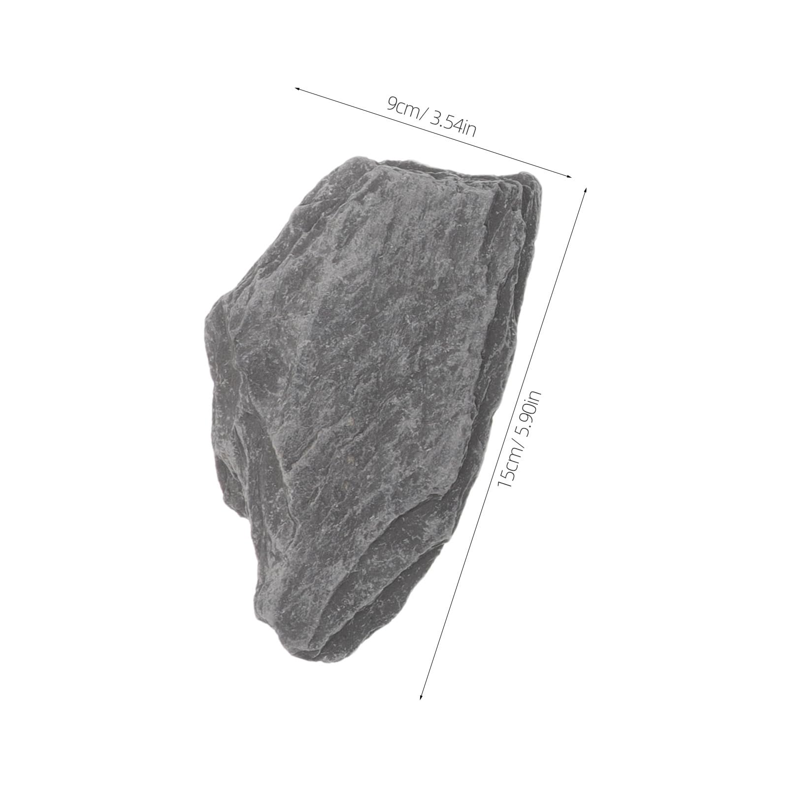 Cabilock Piedras Decorativas Naturales para Acuarios Forma Irregular, Roca Estable y Fácil Mantenimiento para Peces y Camarones en Paisajismo Acuático y Oficina
