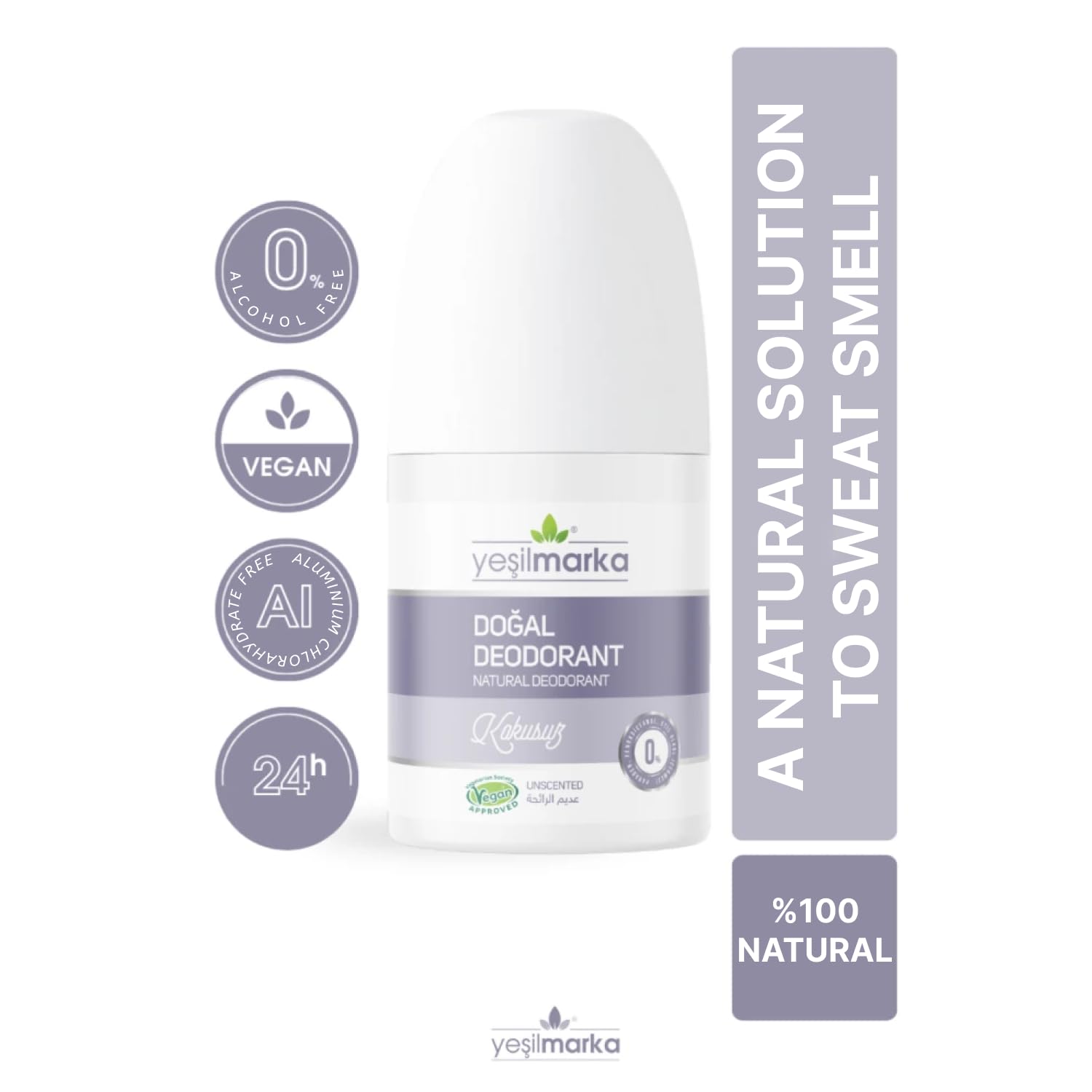 Yeşilmarka Doğal Deodorant - Kokusuz