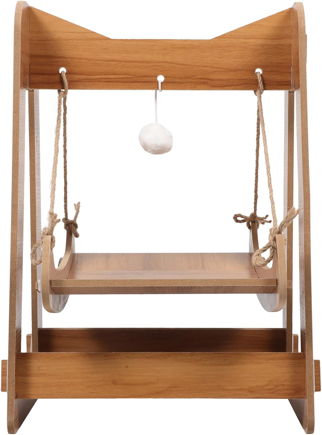 Solid Wood Cat Swing Bed Indoor Floor Cat Hammock Nest Comfortable Resting Sleeping Hideaway Seasons