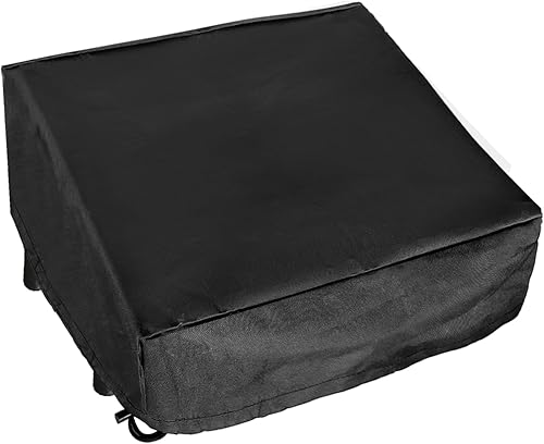 Cubierta de parrilla para parrilla Blackstone de 17 pulgadas sin capucha, 600D Oxford impermeable para parrilla al aire libre, cubierta de plancha