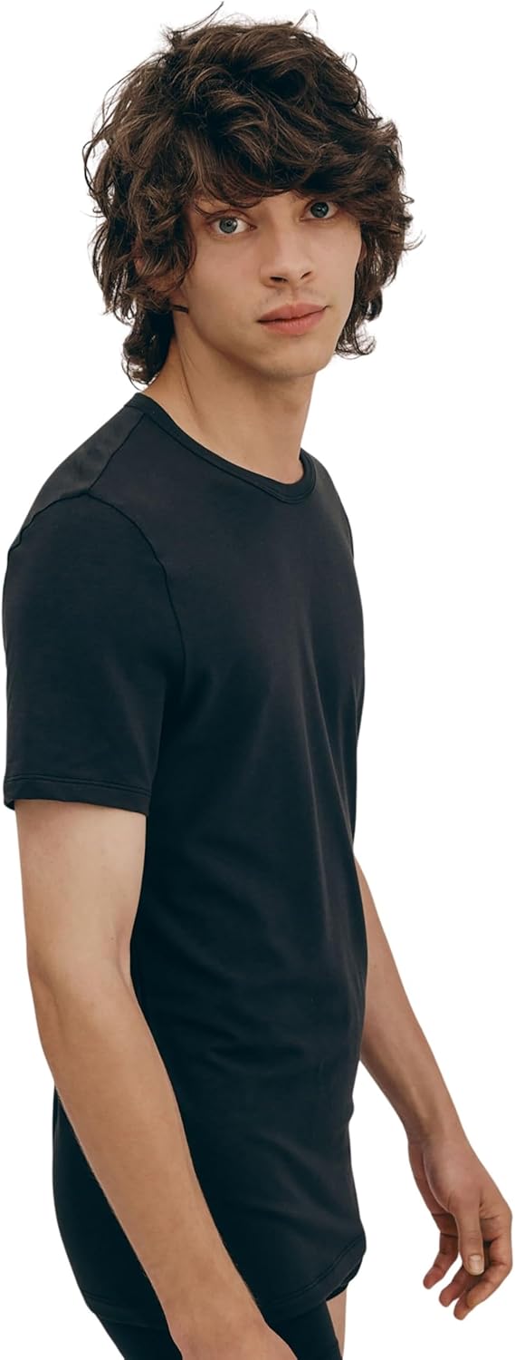 Organic Basics Mens Soft Touch Tee - Image 3