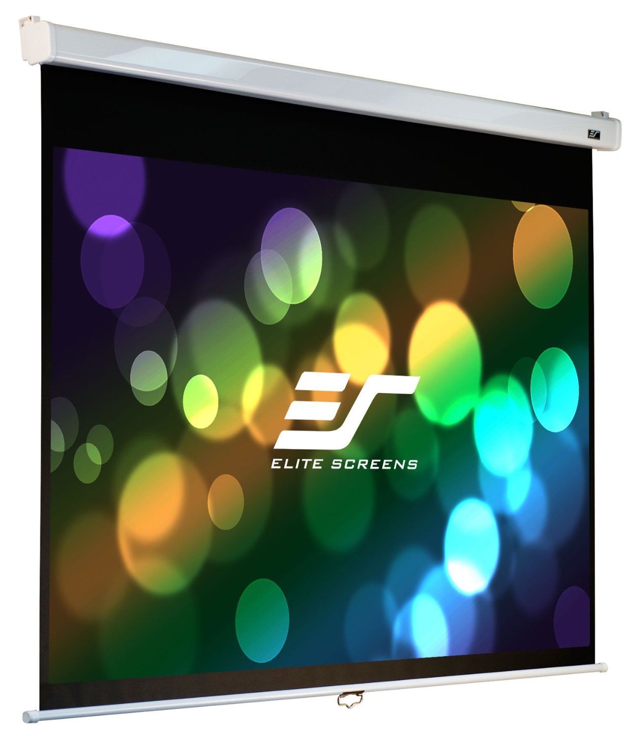 Elite Screens M120HSR-Pro Manual SRM Pro Series Toile (Diagonale 304,8 cm (120"), Hauteur 149,4 cm (58,8"), Largeur 265,7 cm (104,6"), Format 16:9) Blanc