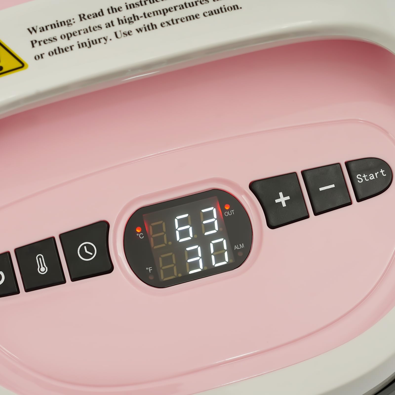 Mini máquina de prensado en caliente, 540 W, prensa de calor