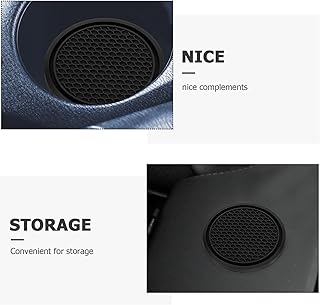 2個 車用カップホルダーコースター シリコン製滑り止めパッド 車内アクセサリー ドリンクホルダー保護 清潔維持 長距離運転向けカ