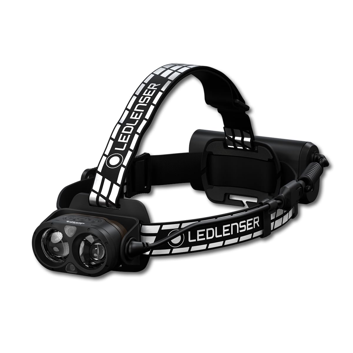 Ledlenser H19R Signature Premium Torcia Frontale LED, Ricaricabile, con Luce Rossa, Impermeabile IP67, 4000 Lumen, Telecomando Bluetooth, Portata Luminosa 330m, Cavo di ricaricamagnetico USB