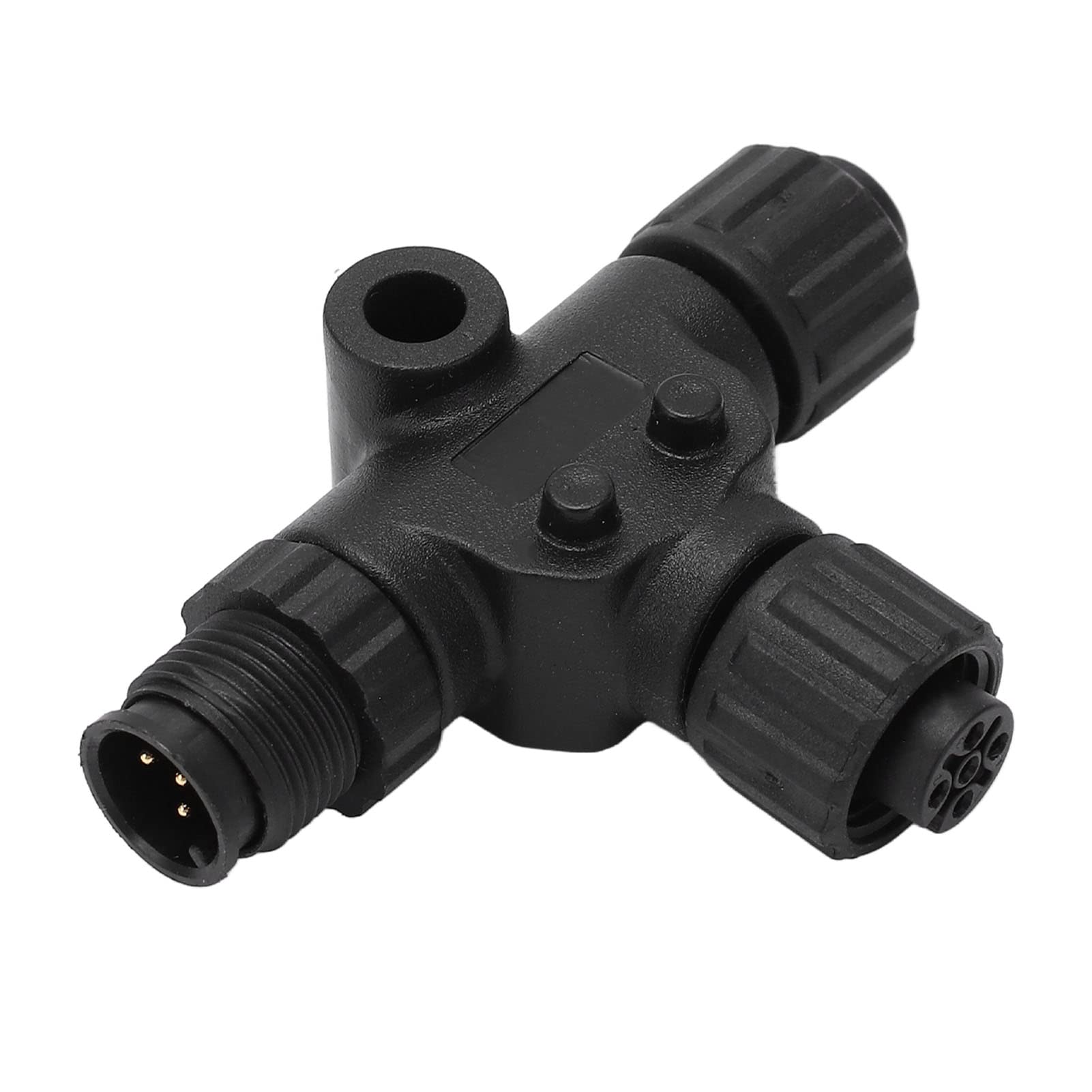T-Stück für NMEA 2000, T-Verbinder für NMEA 2000 (N2K) Rückgratkabel, Universell, Haltbar und Öl- und Meerwasserbeständig