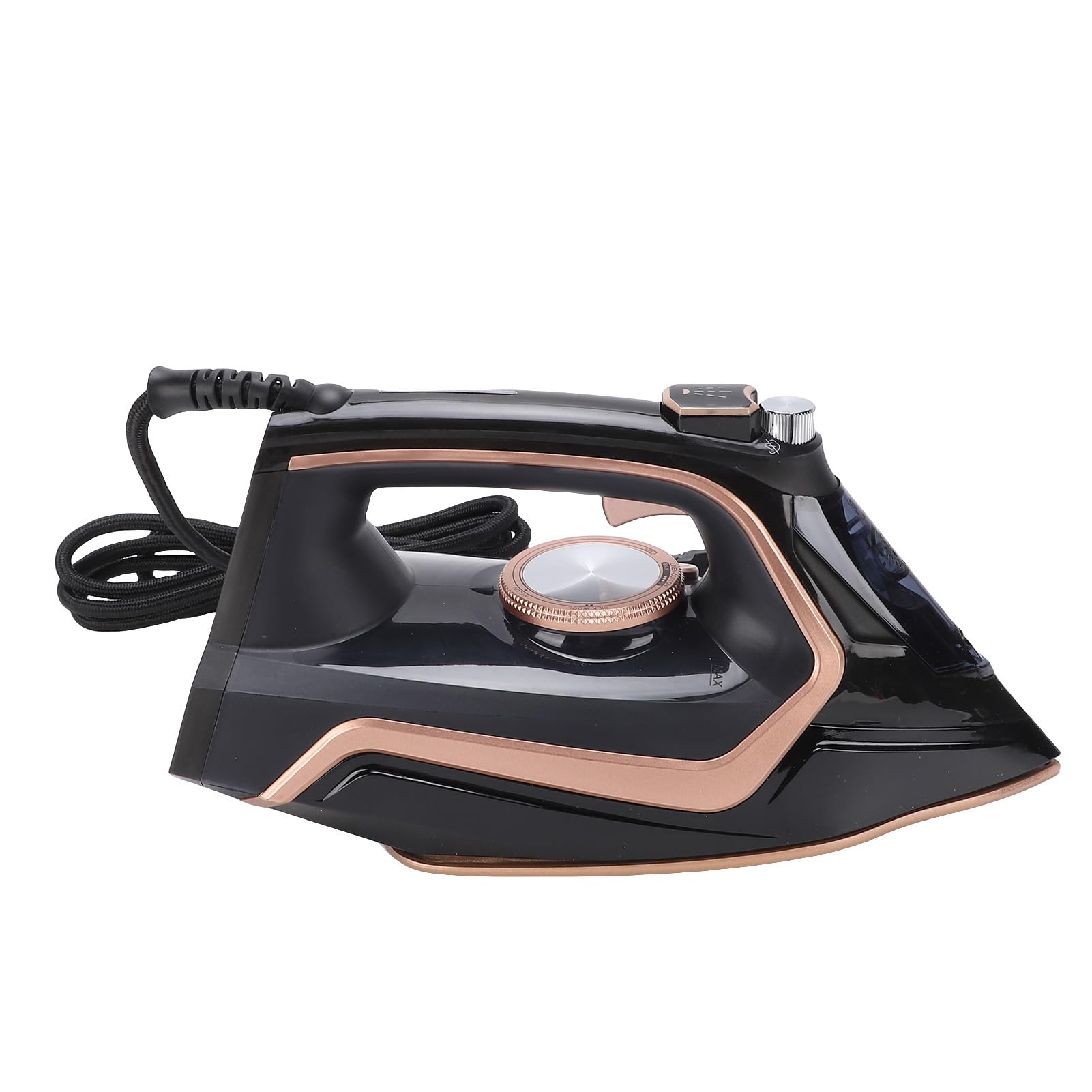Plancha de Portátil de 2200 W, Diseño Compacto con Función de Vertical para Uso Doméstico y en Viajes, Uso Eficiente en Seco y Húmedo (Enchufe europeo)