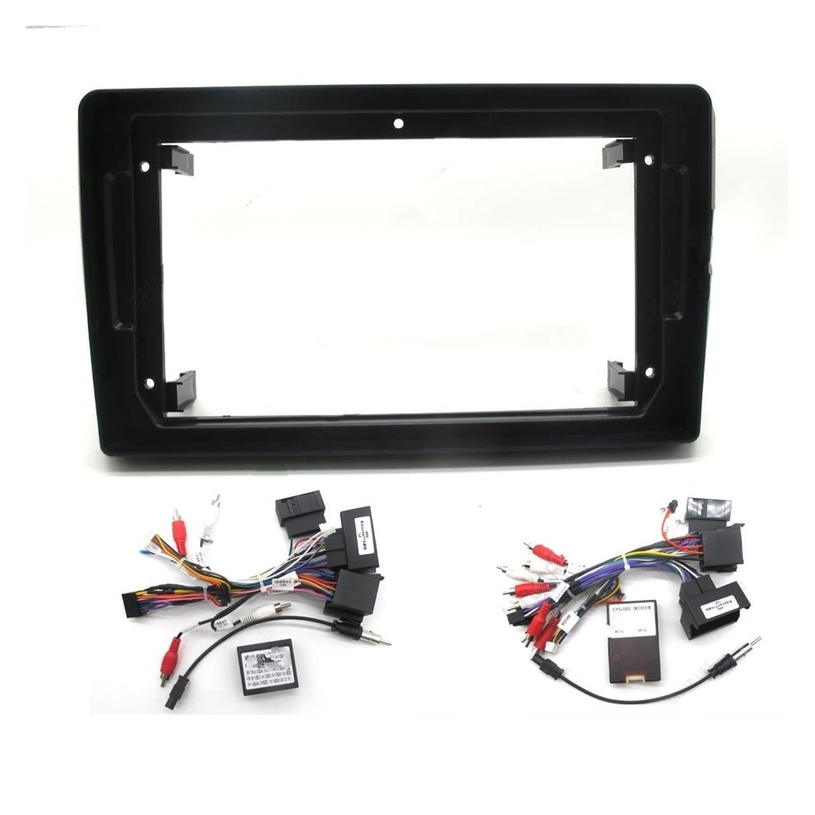 Mascherina Autoradio Cornice Stereo 9 Pollici per A3 2008-2012 Autoradio Fasce Android Stereo Frame Player 2 DIN unità di Testa Pannello Dash Trim con Cavo Canbus