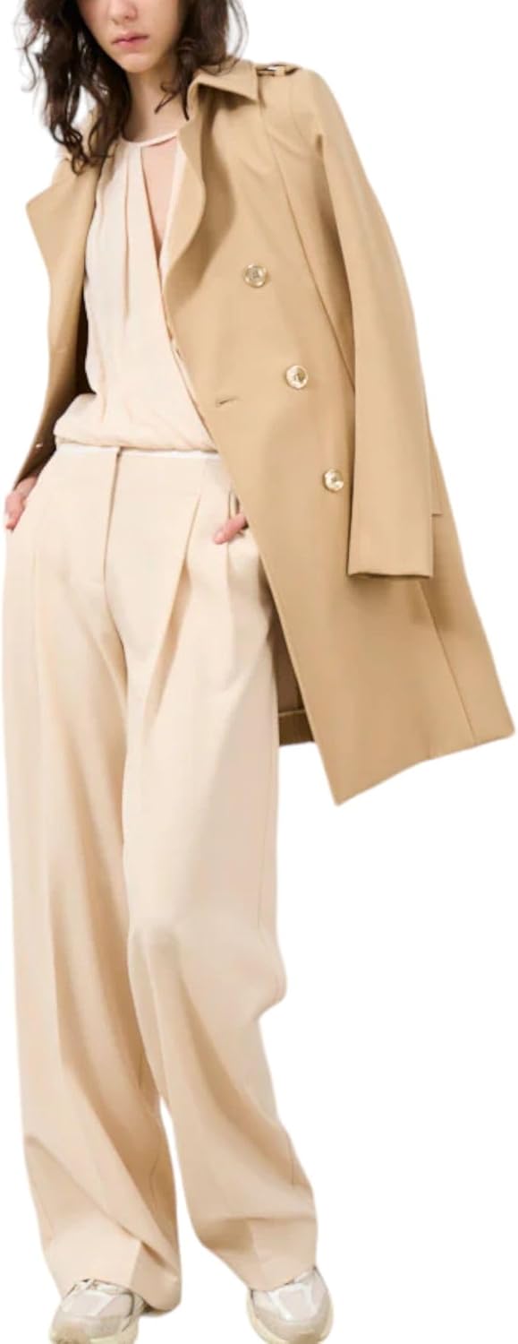 PATRIZIA PEPE Trench, beige, numeric_44 : Amazon.com.be: Fashion PATRIZIA PEPE Trench, beige, numeric_44 : Amazon.com.be: Fashion