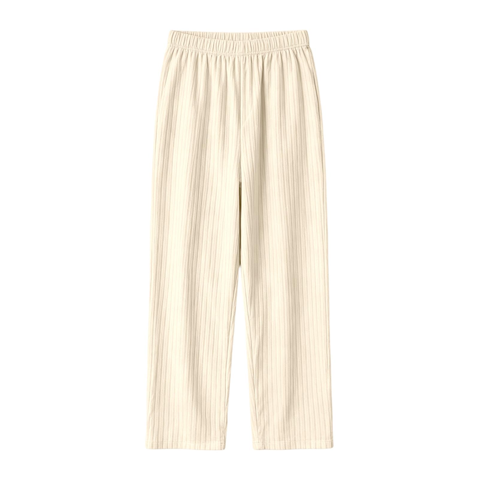 Ensemble de Pyjama Femme Manches Longues à Boutons Pantalon Décontracté