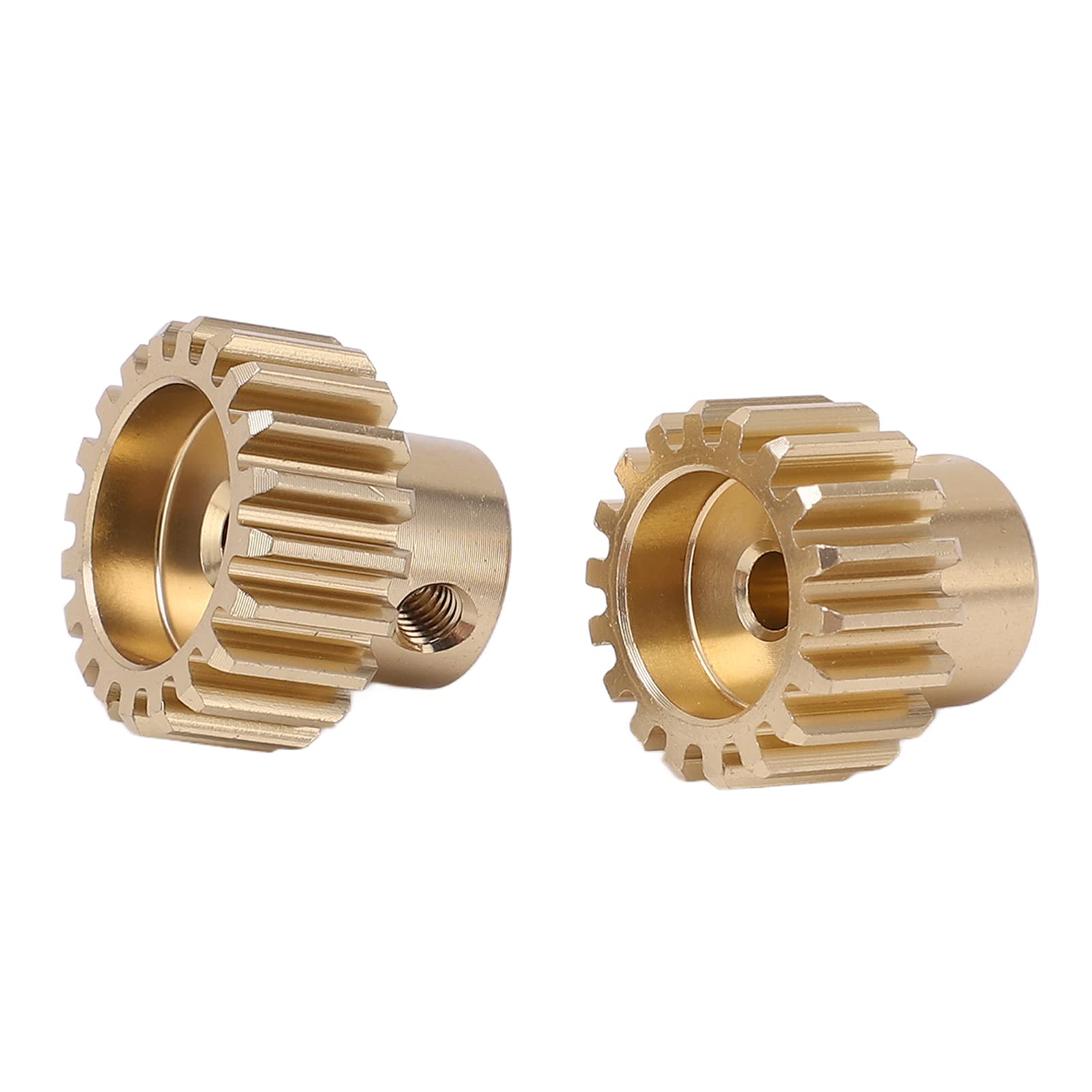 CHICIRIS Engrenage de Moteur RC, Ensemble d'engrenages de Pignon 32P Antirouille en Alliage d'aluminium pour Voitures Modèles RC à l'échelle 1/10, Arbre de 3,175 Mm (17-18T