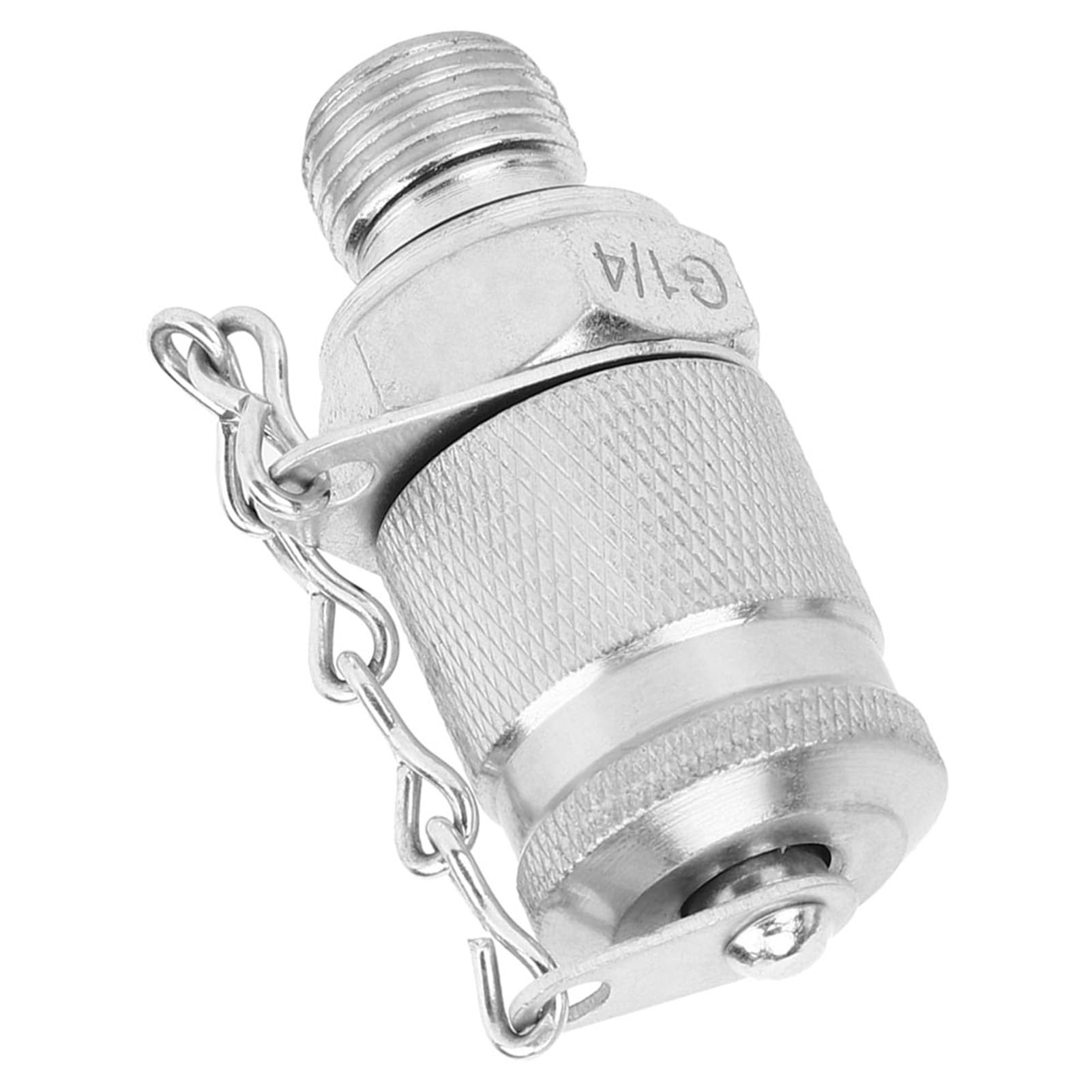 G1/4-M16x2 Hose Fitting Adapter, High Pressure Hydraulic Test Coupling, Resistant to and High Temperature, Universal Use, Pressure-Measuring Adapter with G Thread for Exhaust
