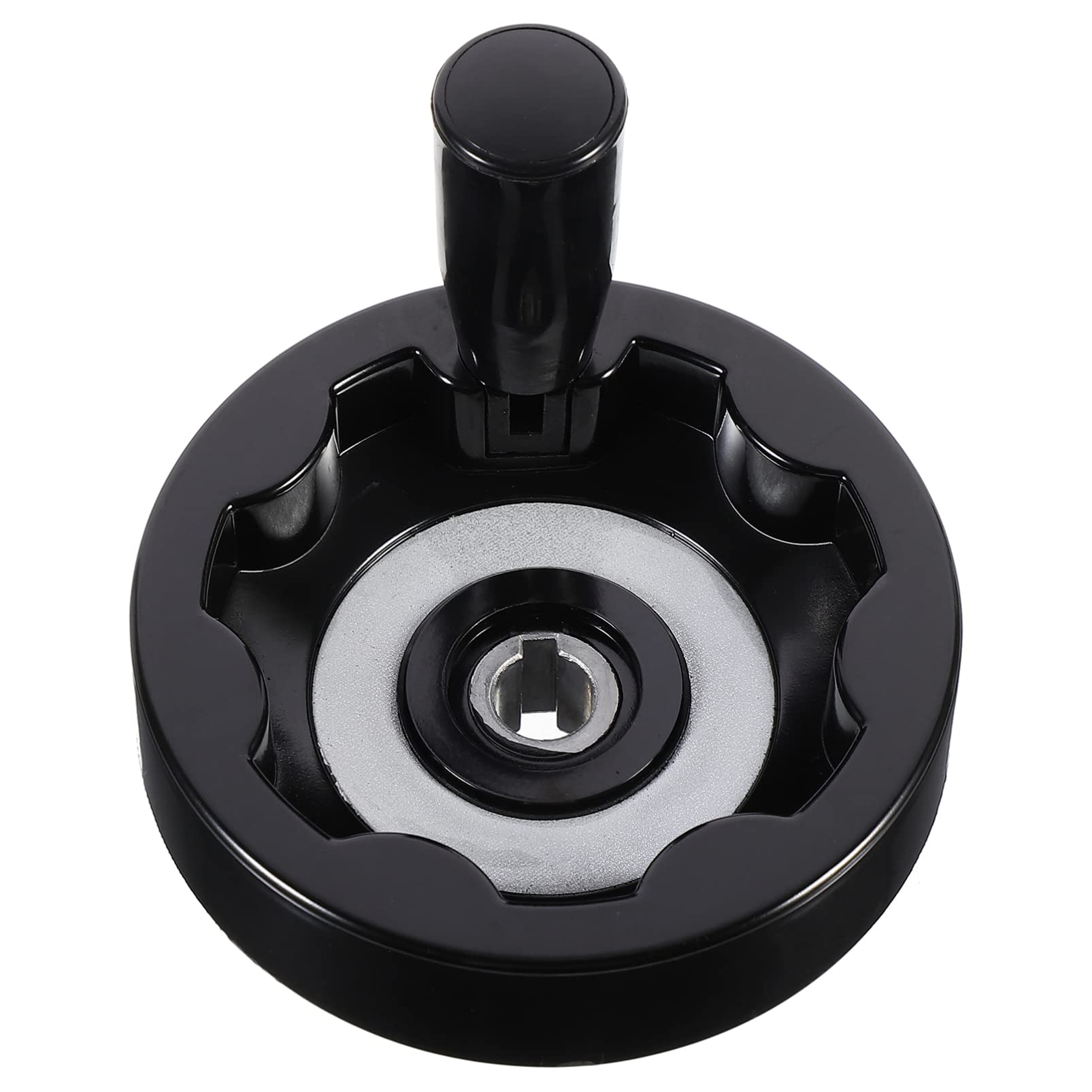 HEALEEP Threaded Hand Wheel for Machine High Strength Bakelite Ripple Handlwheel for Replacement