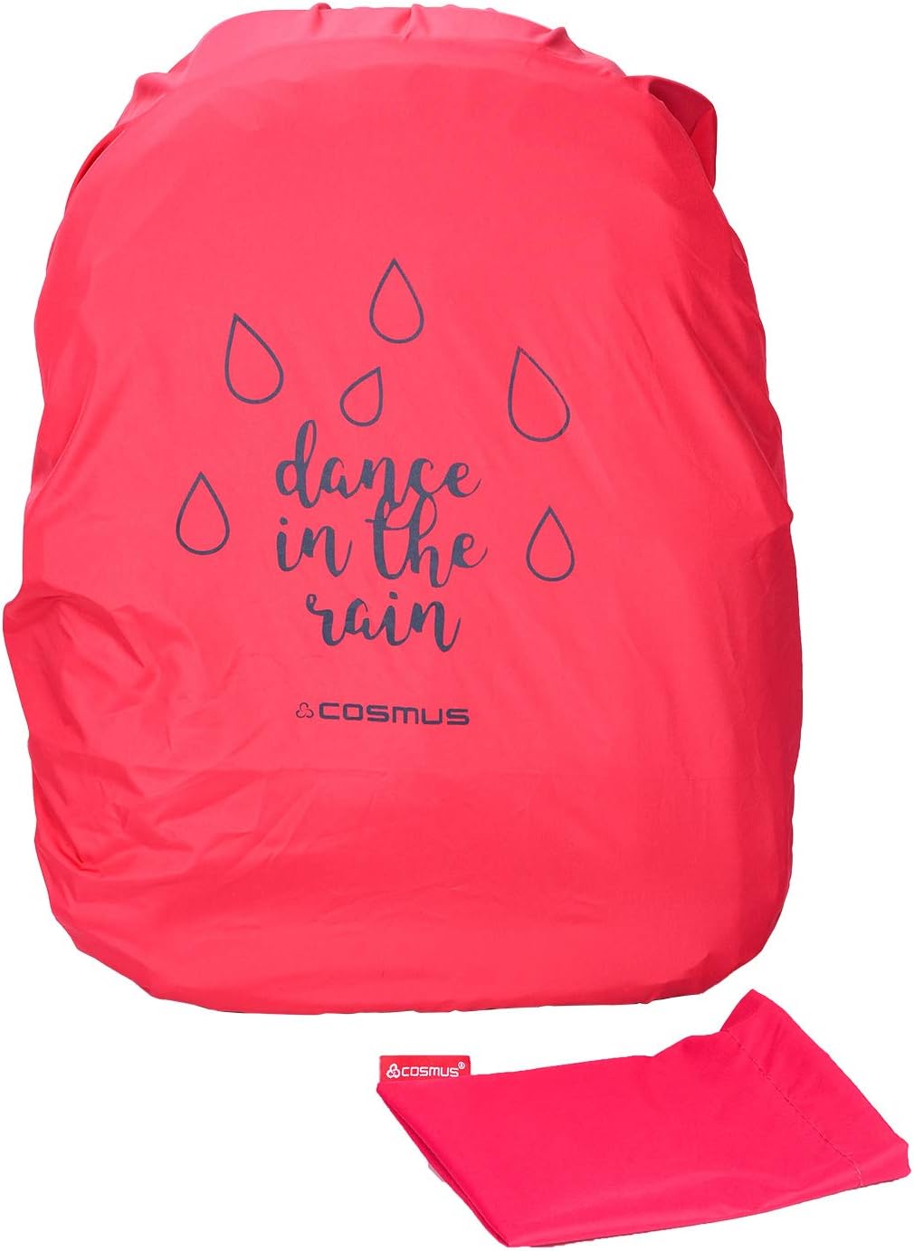 Rain Dance Pink Rain & Dust Cover with Pouch for Laptop Bags and Backpacks