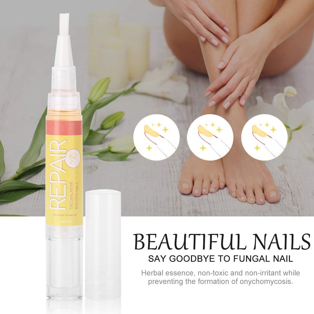 Nail Care Essence Pen, Cuticle Oil Pen 4ml Anti Fungus Nail Repair  Effective Nail Fungus Care Essence Pen Solution