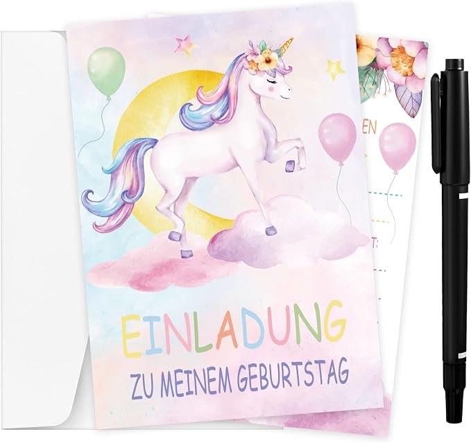 Rick And Morty Einladungskarten 20 Stück + Umschläge | 10x15 Cm, Zum Ausfüllen Für Mottoparty, Kindergeburtstag