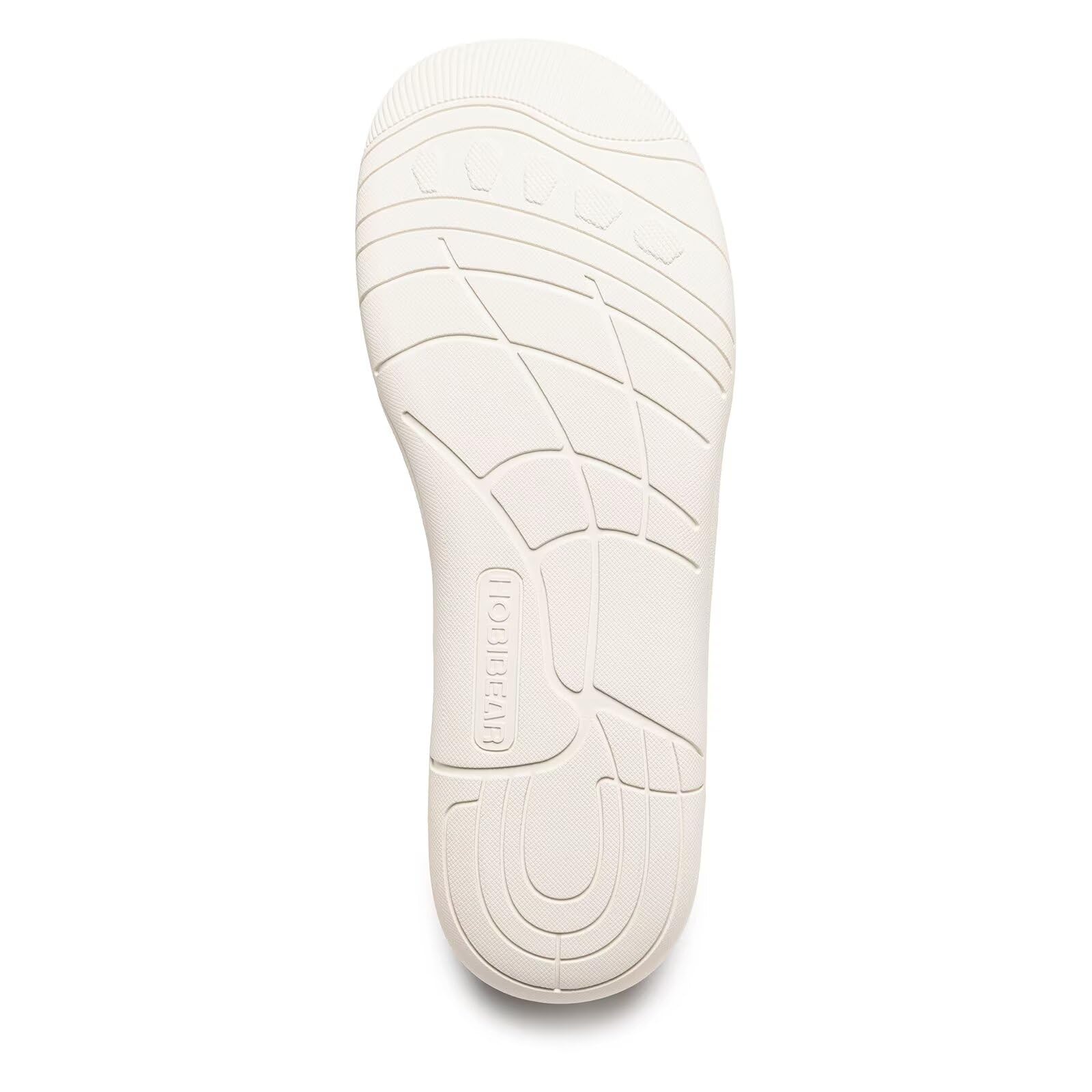 HOBIBEAR Zapatos Mary Jane Barefoot para Mujer Puntera Ancha Suela Zero Drop Diseño Minimalista Cierre de Ajustable Zapatos para Caminar