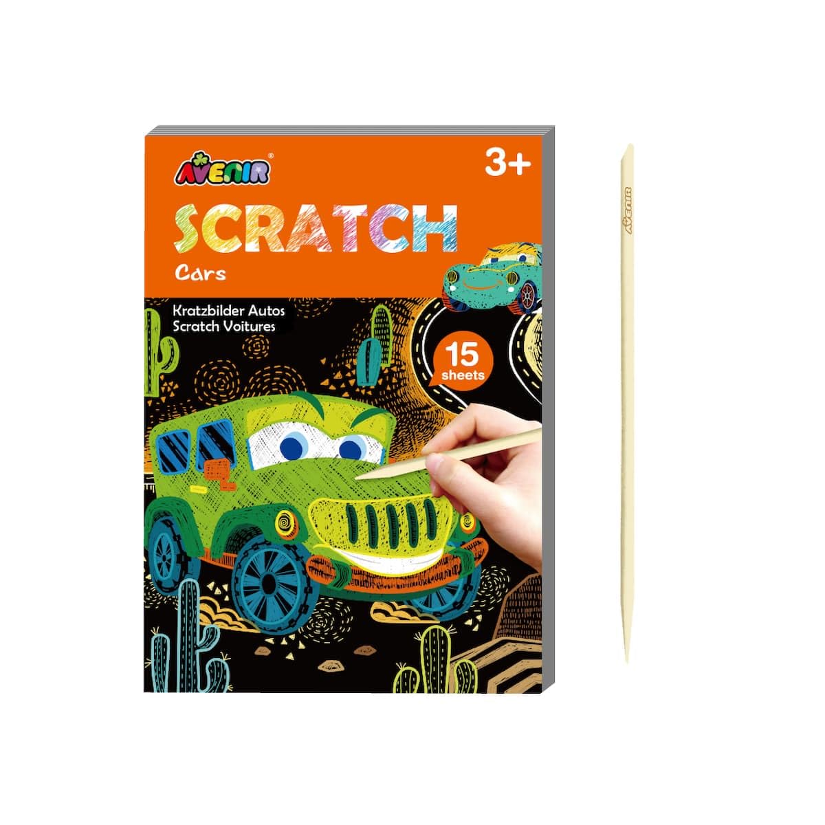 Amazon.com: Avenir's Mini Scratch Book: Cars Edition Offers 15
