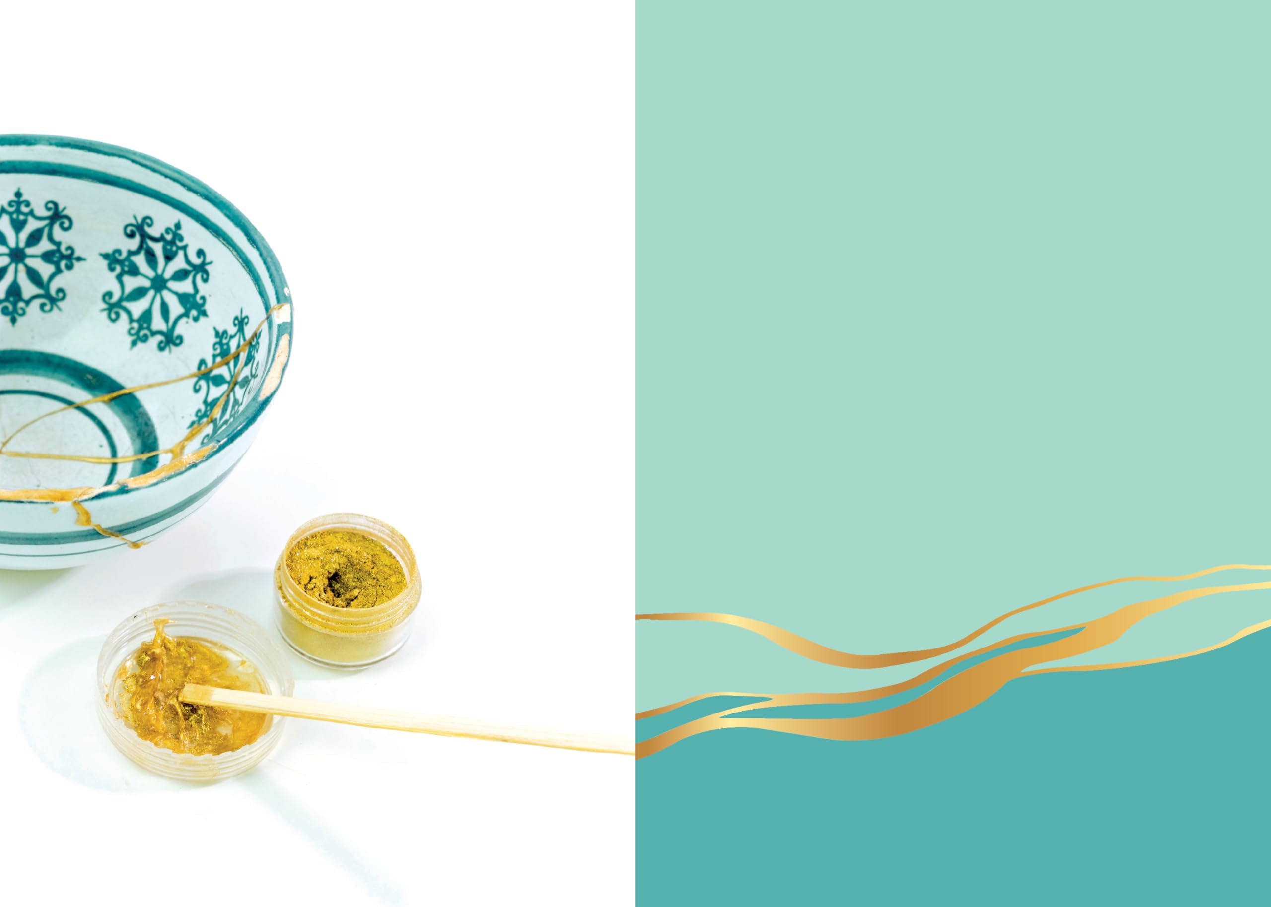 Mon kit d’initiation au Kintsugi (coffret): L’art de sublimer les objets brisés